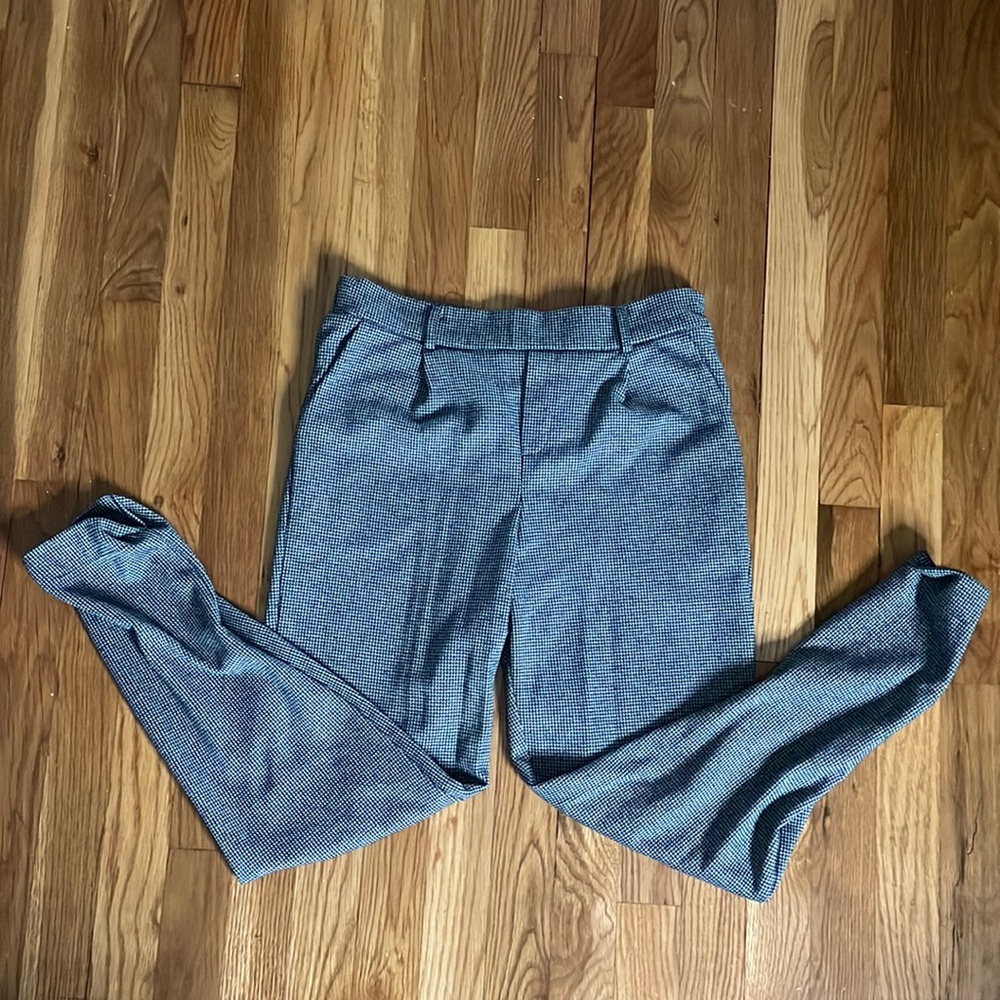 Fashionable Black and White Slacks